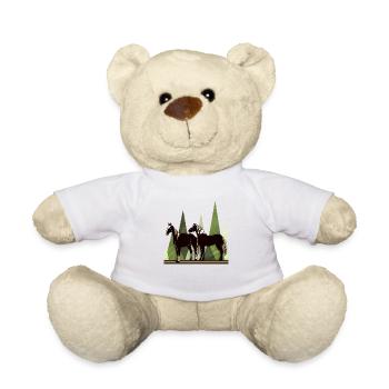 Pferde - Teddy - Weiß - Vorne