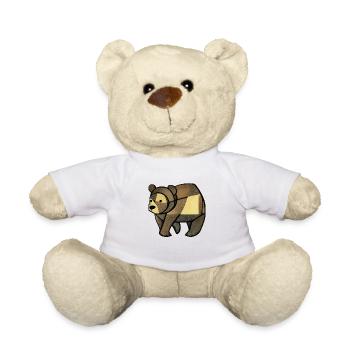 Bear - Teddy Bear - white - Front
