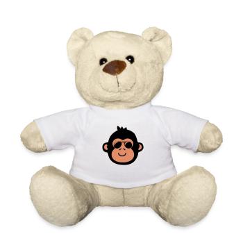 Monkey Cool - Nounours - blanc - Devant