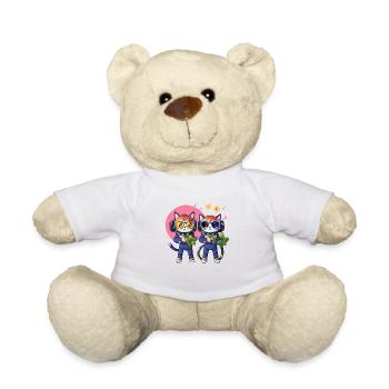 Katze - Teddy - Weiß - Vorne