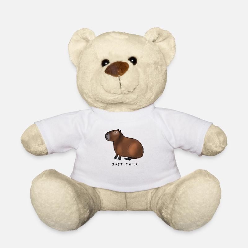 Capybara - détendez-vous! - Nounours - blanc