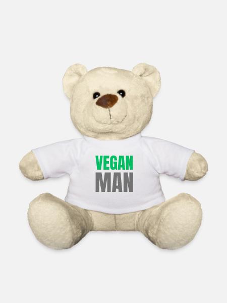 VEGAN MAN - Teddy - Weiß