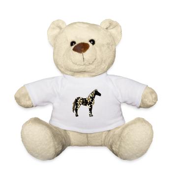 Pferd - Teddy - Weiß - Vorne