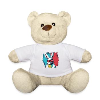 Iko das verrückte Kaninchen - Teddy - Weiß - Vorne