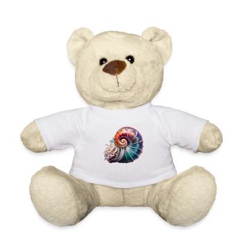 The Nautilus is also called a pearl boat - Teddy Bear - white - Front