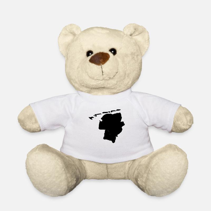 Ostfriesland Umriss - Teddy - Weiß