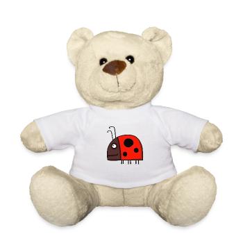 Ladybird - Teddy Bear - white - Front