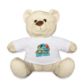 Laos Laote Laoten Neujahr I Geschenk - Teddy - Weiß - Vorne