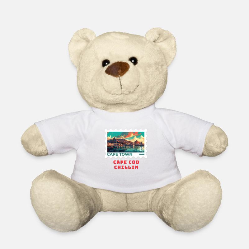 Cape Town - Teddy Bear - white