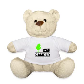 campeur - Nounours - blanc - Devant