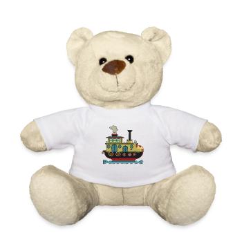 Spielzeugboot - Teddy - Weiß - Vorne