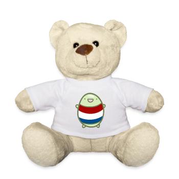 Sweet Bean - Netherlands - Teddy Bear - white - Front