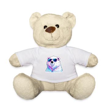 Polar Bear / Animal / North Pole / Winter / Childlike / Cute - Teddy Bear - white - Front