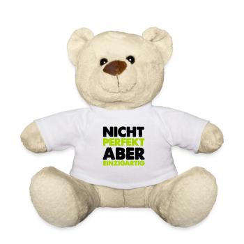 Pas parfait mais unique - Nounours - blanc - Devant