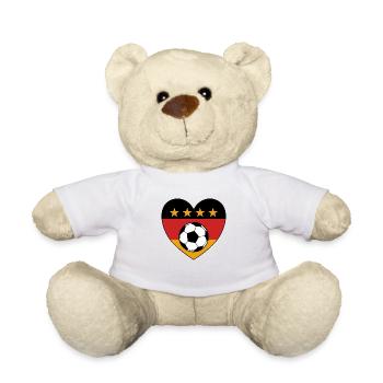 Deutschland - Teddy - Weiß - Vorne