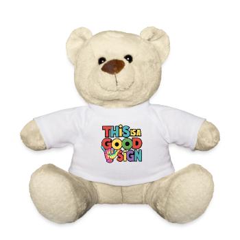 Gutes Zeichen - Teddy - Weiß - Vorne