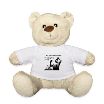 aber ich stehe wieder auf - Teddy - Weiß - Vorne