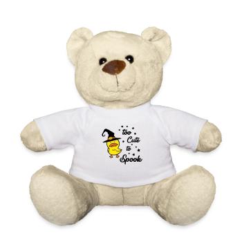 Trop mignon pour effrayer 02 - Nounours - blanc - Devant