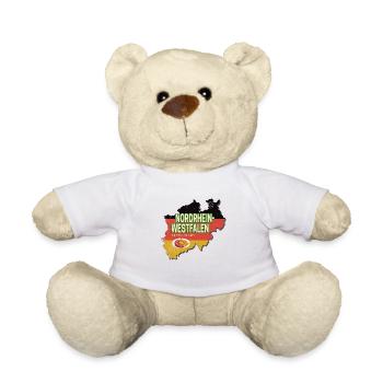 North Rhine-Westphalia Germany State of North Rhine-Westphalia - Teddy Bear - white - Front