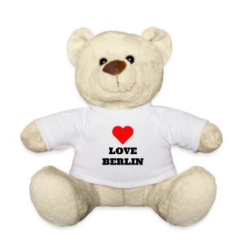 L’AMOUR DE BERLIN - Nounours - blanc - Devant