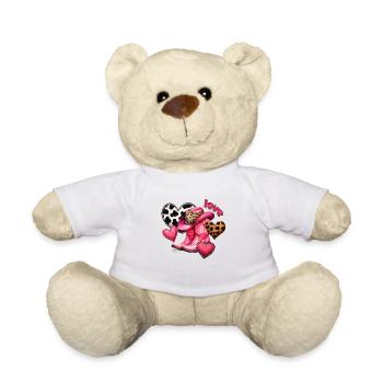 Cowboy Lustige Frauen Hut Wild Western Rodeo Musik - Teddy - Weiß - Vorne
