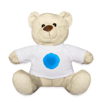 Punkt Blau - Teddy - Weiß - Vorne