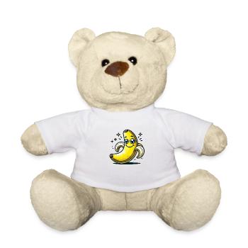banane - Nounours - blanc - Devant