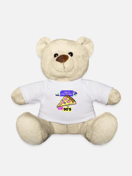 I grew up without the internet in the 90's - Teddy Bear - white