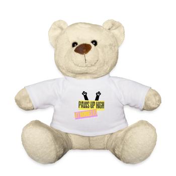 PAWS UP HIGH - Teddy - Weiß - Vorne