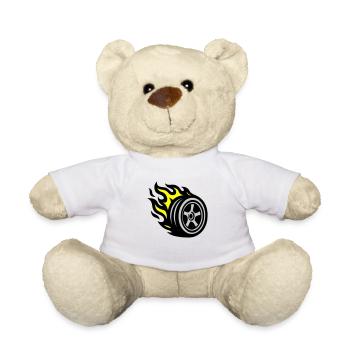 Reifen Flamme - Teddy - Weiß - Vorne