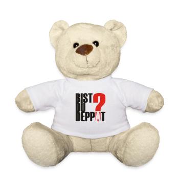 Are you Deppat? ... - Teddy Bear - white - Front