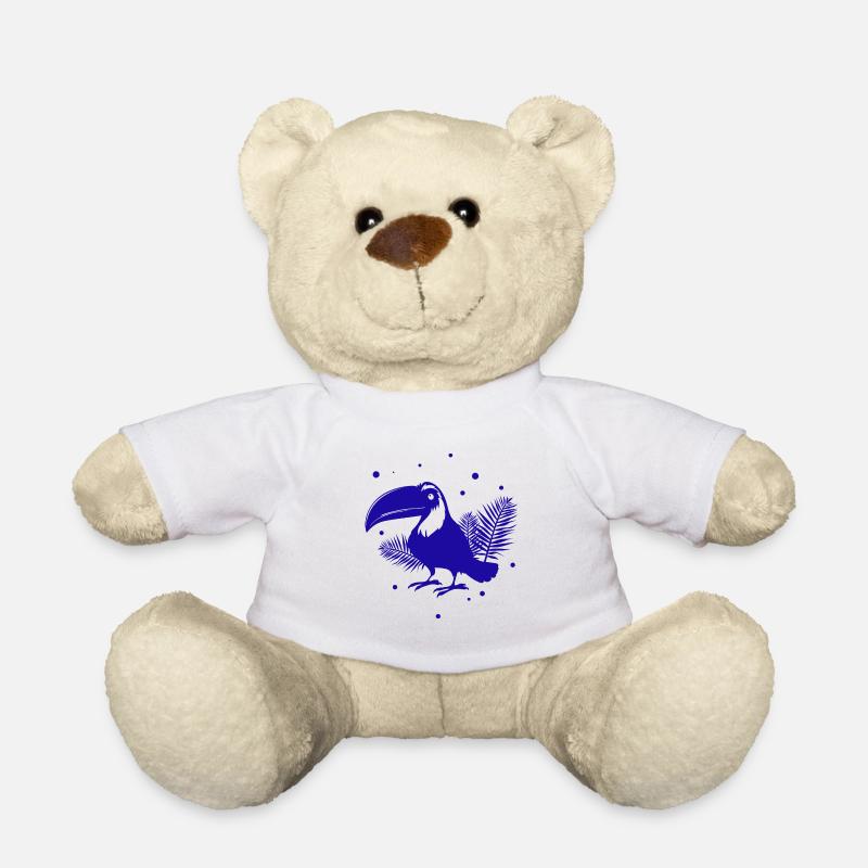Tukan - Zoo - Vogel - Tierfreund - Naturschutz - Teddy - Weiß
