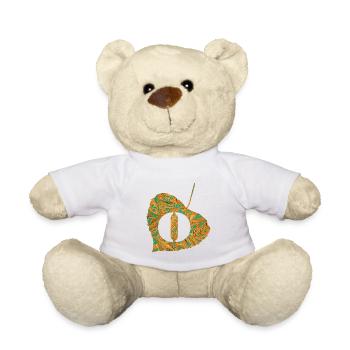 Feuille E 95 O - Nounours - blanc - Devant