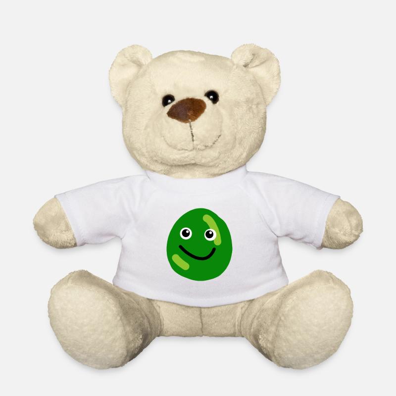 Erbsengesicht - Teddy - Weiß
