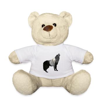 Wolf Moon - Teddy Bear - white - Front