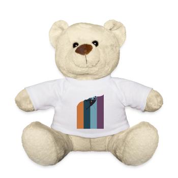 Rock Climbing - Teddy Bear - white - Front