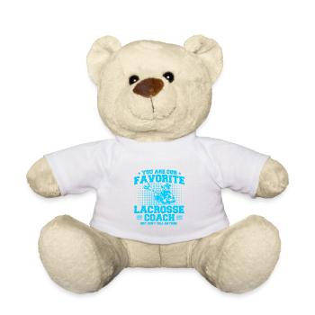 Cadeau d’entraîneurs de tennis de joueur de sport - Nounours - blanc - Devant