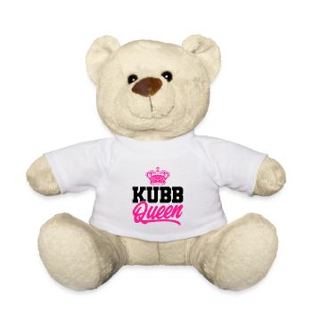 Kubb Kubb Joueur Kubb Amant Kubb Reine - Nounours - blanc - Devant