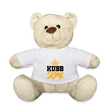 Kubb Kubb King Cadeau - Nounours - blanc - Devant