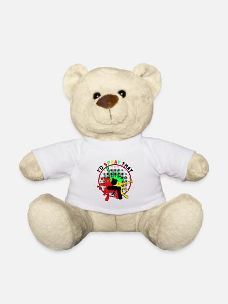 Fahrzeuglackierer Das würde ich sprühen Geschenk - Teddy - Weiß
