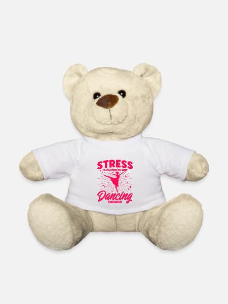 Ballerina Ballett tanzen Ballett Tanz Geschenk - Teddy - Weiß