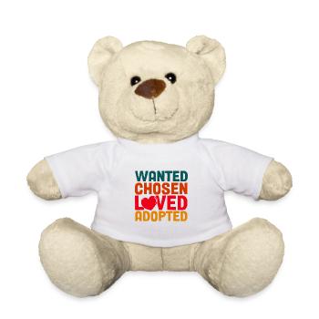 Adoption of children Adoption Foster parents - Teddy Bear - white - Front