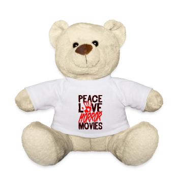 film d’horreur film d’horreur film d’horreur cadeau - Nounours - blanc - Devant