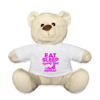 Gymnastes de yoga aérien Soie aérienne Yoga aérien W - Nounours - blanc - Devant