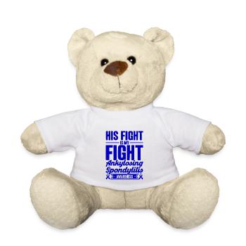 Spondylarthrite ankylosante Conscience Spondylarthrite ank - Nounours - blanc - Devant