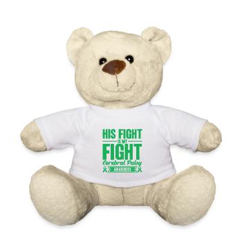 Cerebral palsy consciousness Cerebral palsy Un - Teddy Bear - white - Front