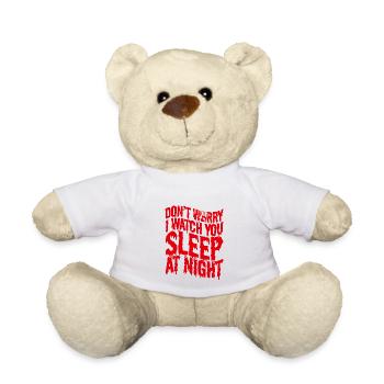 film d’horreur film d’horreur film d’horreur cadeau - Nounours - blanc - Devant