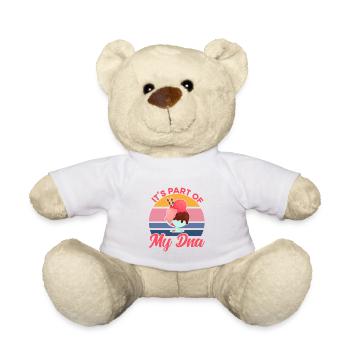 Cela fait partie de mon cadeau de crème glacée ADN - Nounours - blanc - Devant