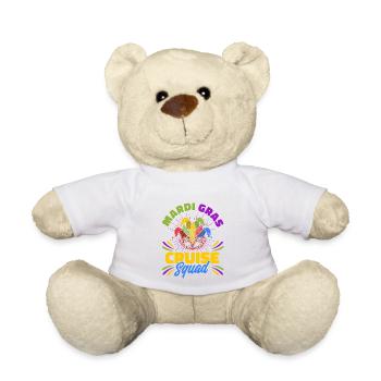 Mardi Gras Cruise Squad Mardi Gras Geschenk - Teddy - Weiß - Vorne