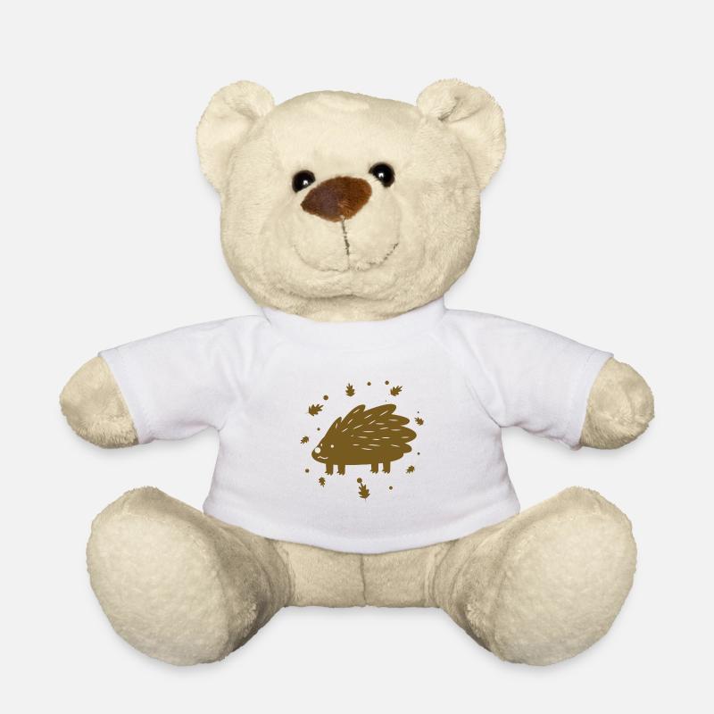 Igel - Teddy - Weiß